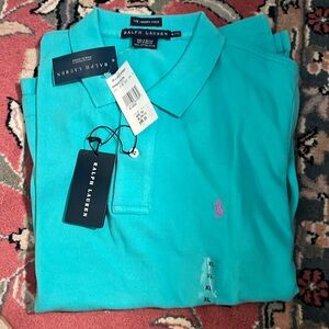 Ladies Teal Golf shirt